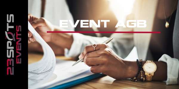 AGB, Allgemeine Geschäftsbedingung Events
