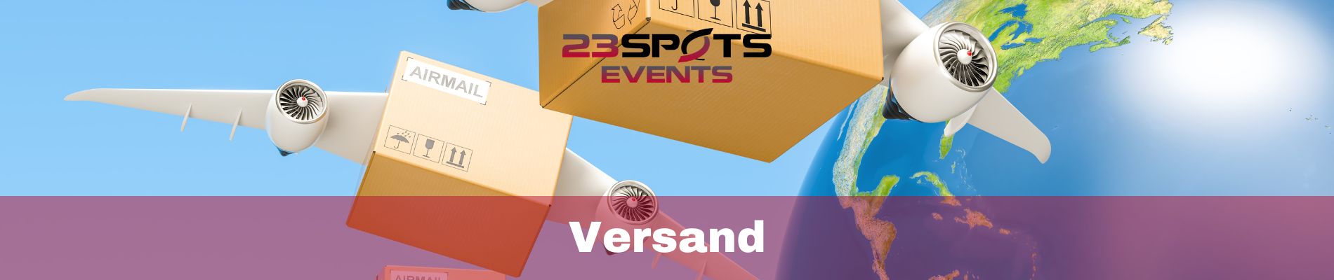 Versandkosten 23SpotsEvents